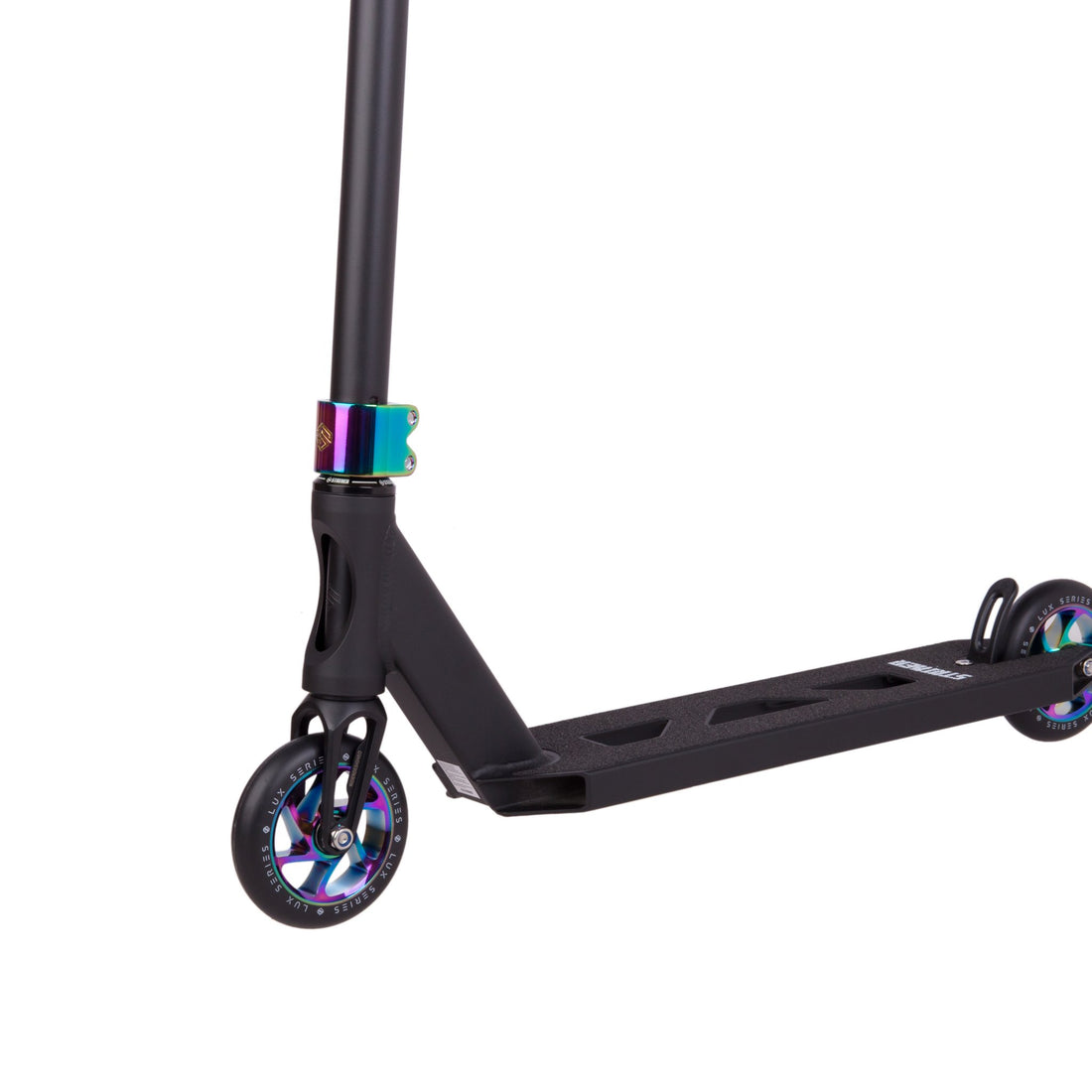 Striker Essential Trick Løbehjul - Black/Rainbow-ScootWorld.dk