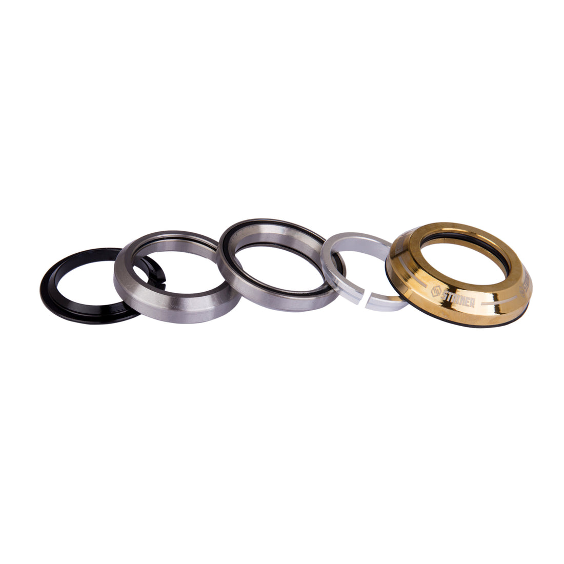 Striker Integrated Headset Løbehjul - Gold-ScootWorld.dk
