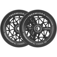 Oath Bermuda 110MM Hjul Til Løbehjul 2-Pak - Black-ScootWorld.dk