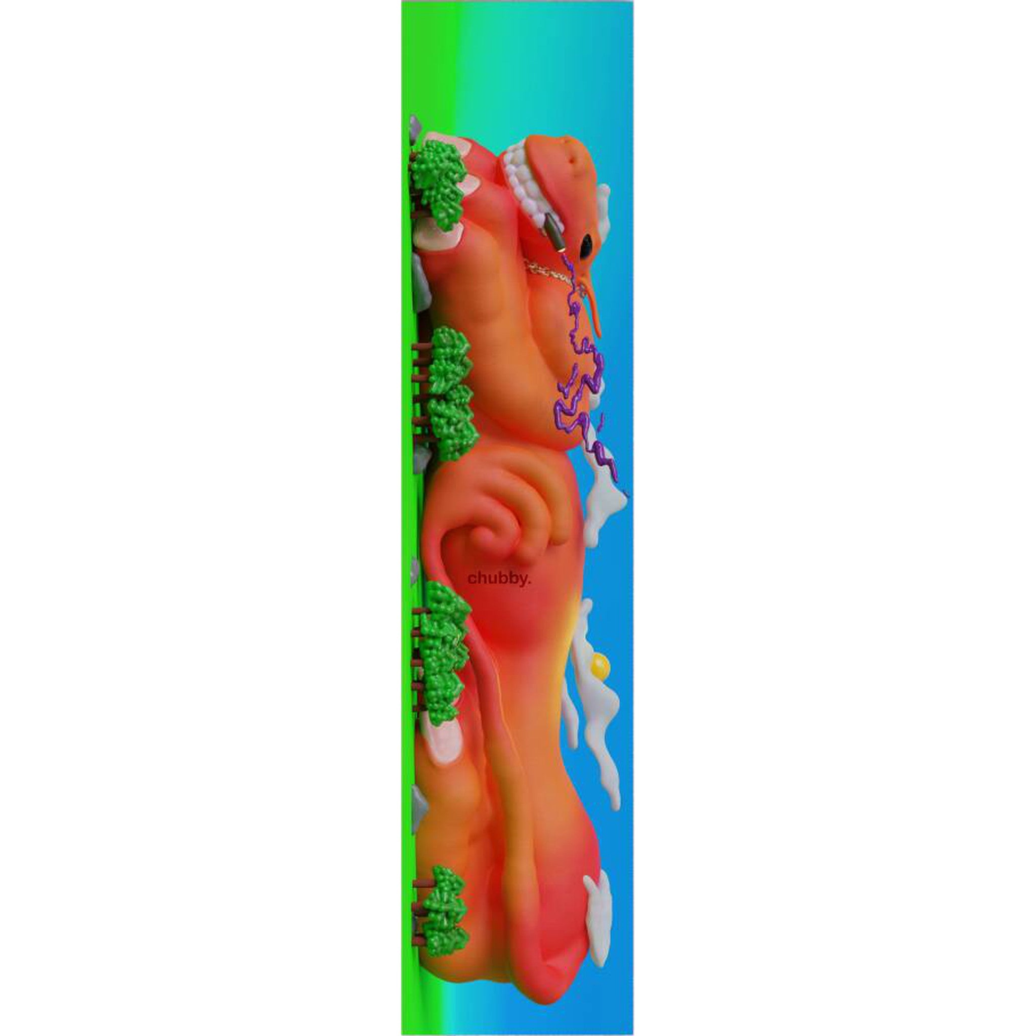 Chubby Yonktape Griptape til Løbehjul - Orange-ScootWorld.dk