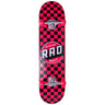 RAD Checkers Komplet Skateboard - Rød