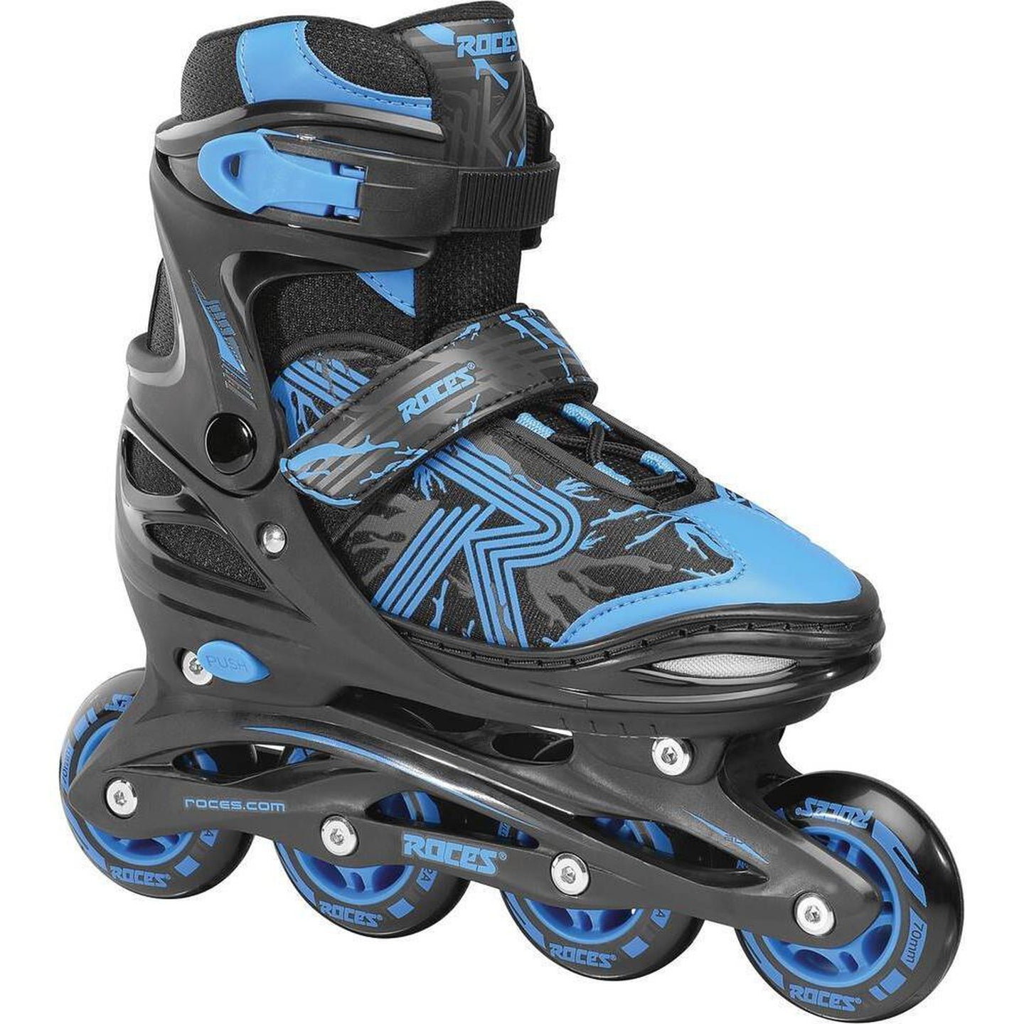 Roces Jokey 3.0 Inliners Børn - Black/Astro Blue-ScootWorld.dk